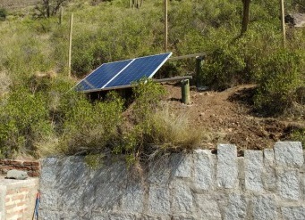 Iluminación solar Off-Grid en Olmué